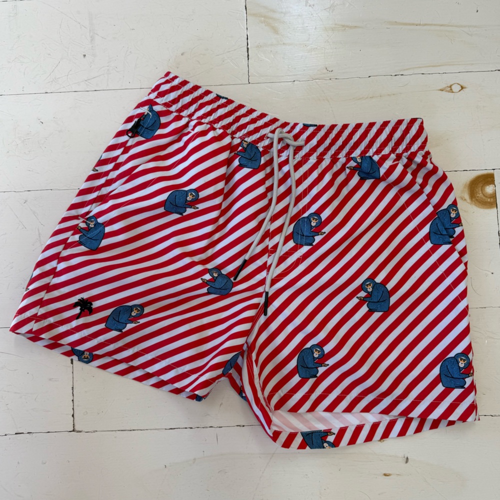 OAS Polka Monkey Swim Trunk
